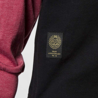 Mass DNM koszulka damska Longsleeve Base Reglan WMNS - black / heather claret