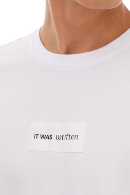 Mass DNM koszulka It Was Written T-shirt - biała