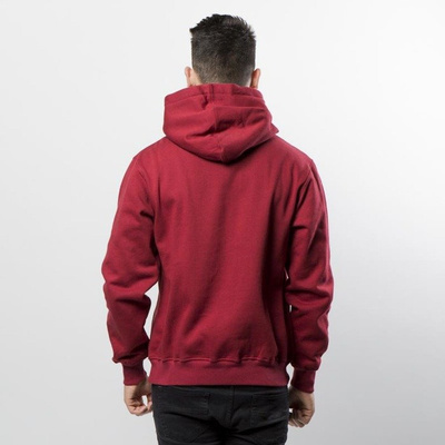 Mass DNM bluza Sweatshirt Hoody Work - claret