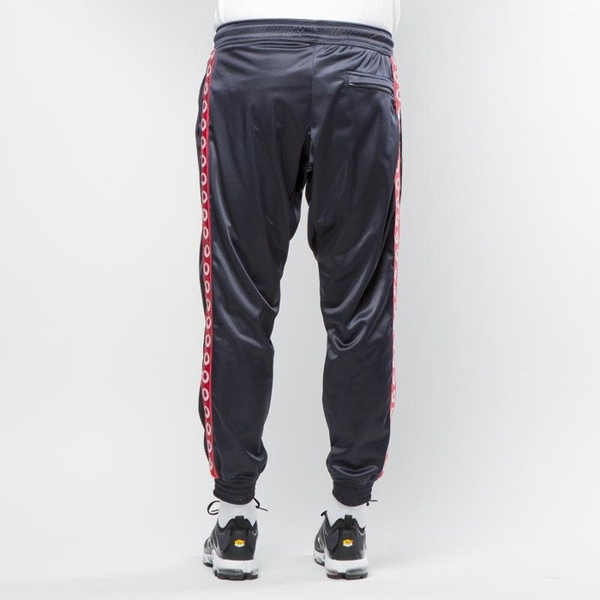 Mass DNM spodnie dresowe Trackpants Stripe - navy / red QUICKSTRIKE