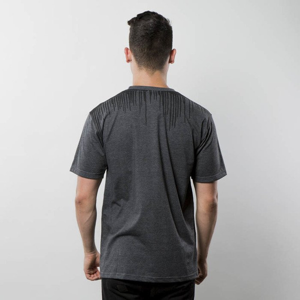 Koszulka Mass Denim T-shirt Drip Top - dark heather grey