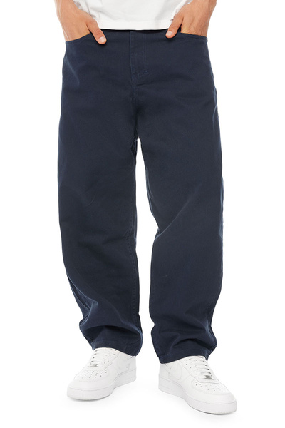 Mass DNM spodnie Pants Slang Baggy Fit - granatowe