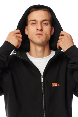 Mass DNM bluza Sweatshirt Mini Box Zip Hoody czarna