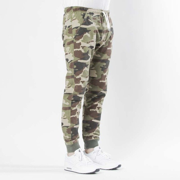 Mass DNM spodnie Joggers Sneaker Fit Classics - woodland camo