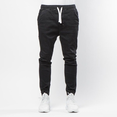 Mass DNM spodnie Fang Joggers Jeans Trap Fit - black