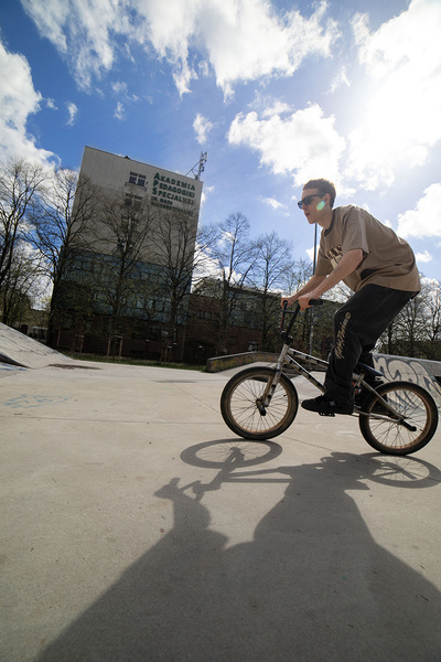 Mass DNM spodnie Jeans Initials Extra Baggy Fit - sprane czarne