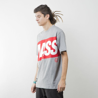 Mass Denim koszulka t-shirt Big Box light heather grey