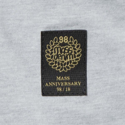 Mass DNM koszulka Longsleeve Base Reglan - light heather grey / black
