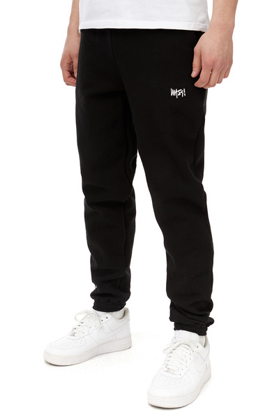 Mass DNM spodnie dresowe Signature Patch Sweatpants - czarne