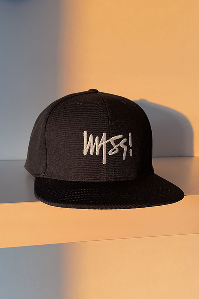Mass DNM czapka Signature Snapback Cap - czarna