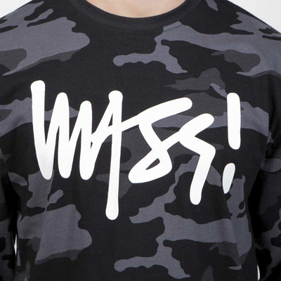 Mass DNM koszulka Signature Longsleeve - black camo 