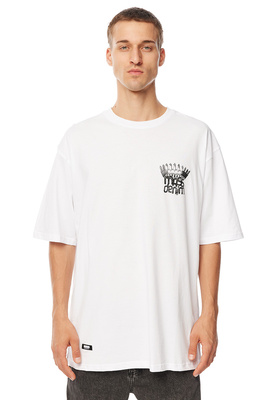 Mass Denim Koszulka Crown T-shirt biała