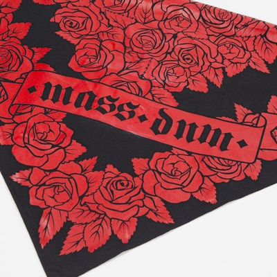 Mass DNM chusta Bandana Rose - black QUICKSTRIKE