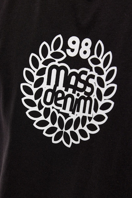 Mass DNM koszulka Base Medium Logo T-shirt - czarna