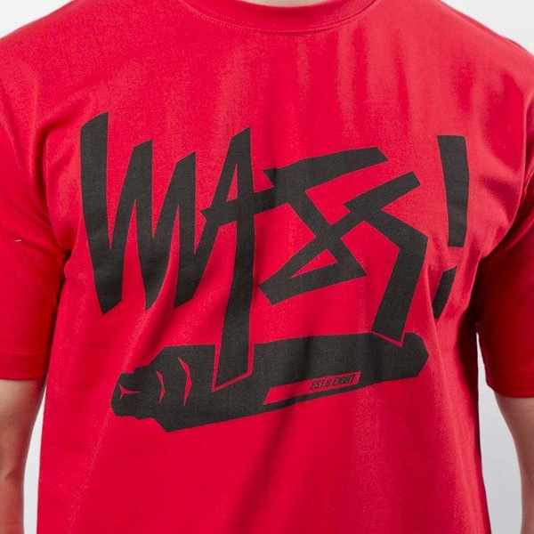 Mass DNM koszulka T-shirt Marker - red