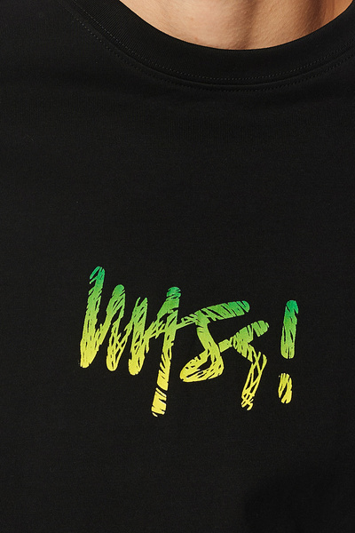 Mass Denim Koszulka Viral T-shirt czarna