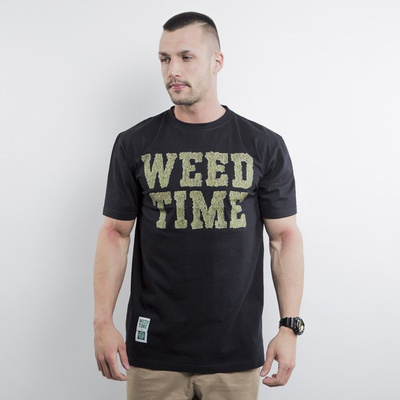 Mass Denim koszulka Weed Time black