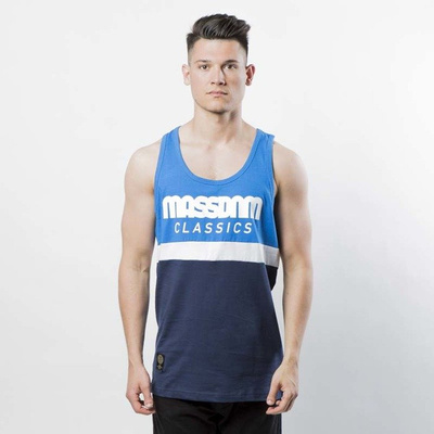 Mass DNM koszulka Respect Tank Top - blue / navy
