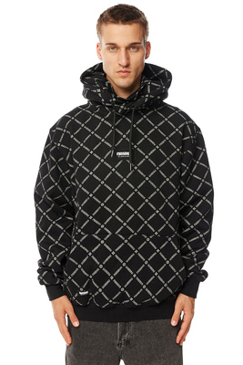 Mass DNM bluza Sweatshirt Monogram Hoody czarna