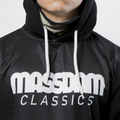 Mass DNM bluza Sweatshirt Hoody Eclipse - black