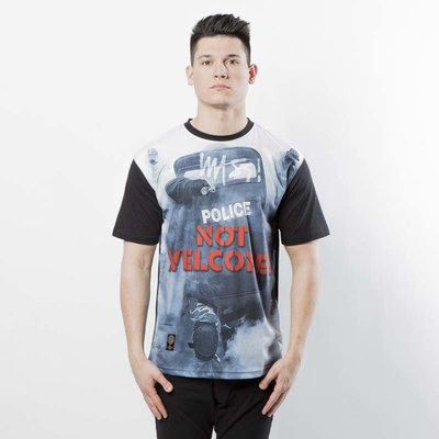 Mass DNM koszulka Not Welcome T-shirt - multicolor