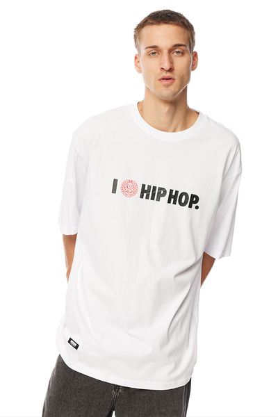 Mass Denim Koszulka FeelingsT-shirt biała