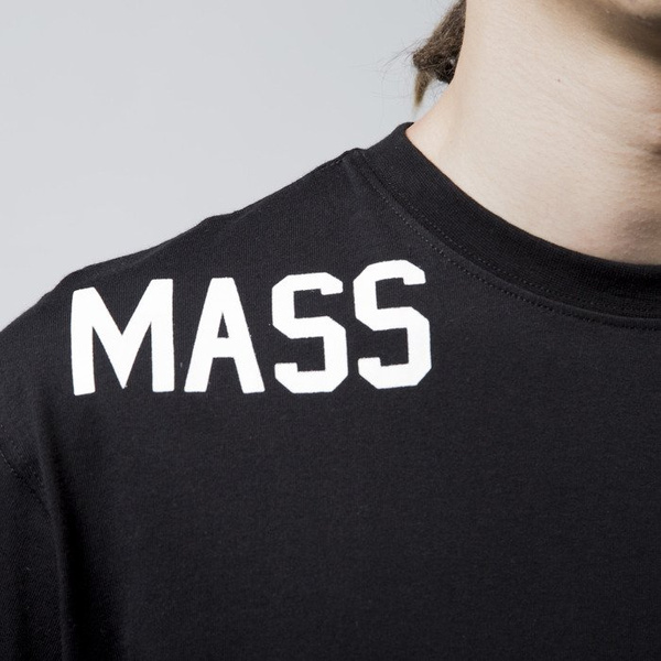 Mass Denim t-shirt koszulka Dyme long fit black BLAKK