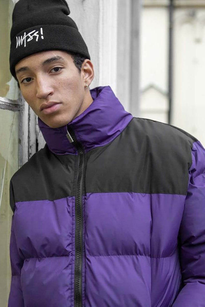 Mass DNM kurtka zimowa Jacket Empire - fioletowa