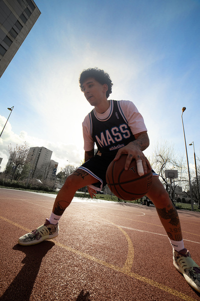 Mass DNM koszulka Club Mesh Jersey - granatowa