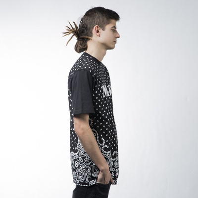 Mass Denim t-shirt koszulka Bandana black BLAKK