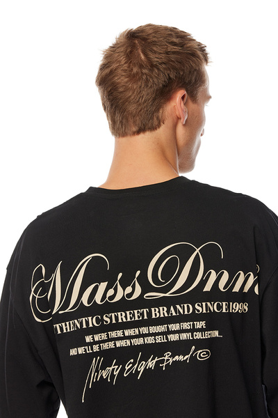 Mass Denim Authentic T-shirt czarna