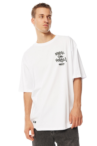 Mass Denim Koszulka Noise T-shirt biała