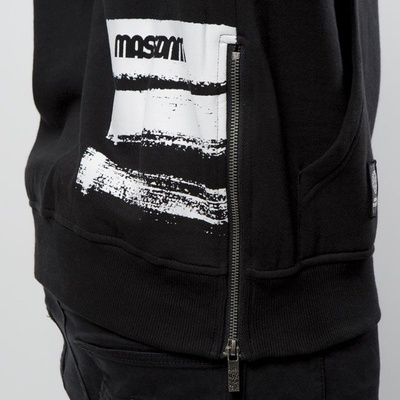 Mass DNM bluza Sweatshirt Hoody Traces - black