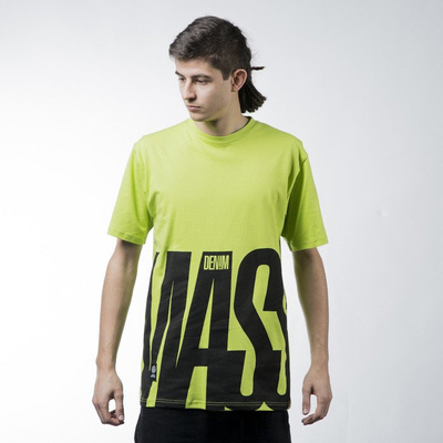 Mass Denim t-shirt koszulka Outsized toxic green
