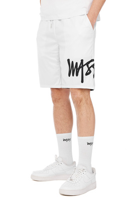 Mass DNM szorty Signature Patch Reversible Mesh Shorts - białe