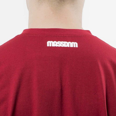 Mass Denim koszulka T-shirt Classics claret SS 2017