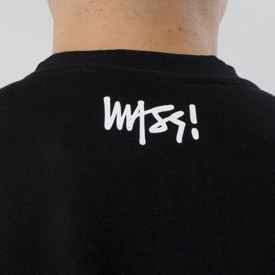 Bluza Mass Denim Sweatshirt Crewneck Burn Bi**h - black