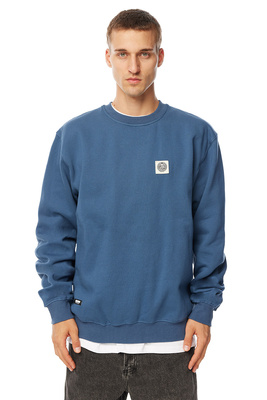 Mass DNM bluza Sweatshirt Patch Crewneck - stalowa