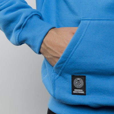 Bluza Mass Denim Sweatshirt Hoody Drip Top - blue