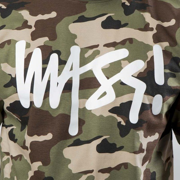 Mass DNM koszulka Signature T-shirt - woodland camo