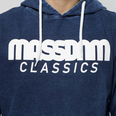 Bluza Mass Denim Sweatshirt Hoody Classics - dark blue LIMITED EDITION