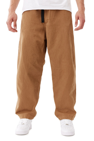 Mass DNM spodnie Pants Clamber Baggy Fit - brązowe