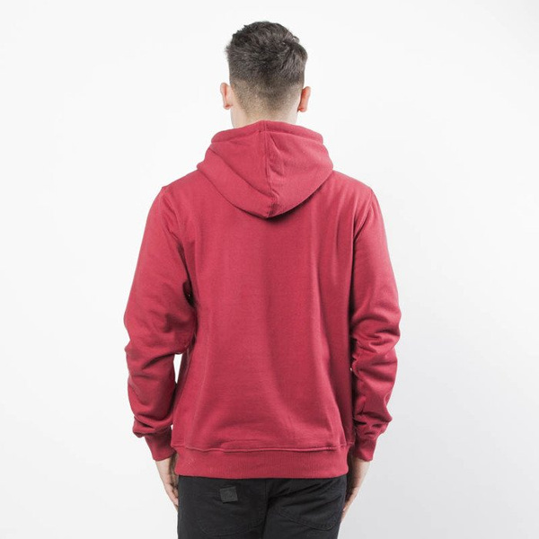 Mass DNM bluza Sweatshirt Hoody Signature - claret