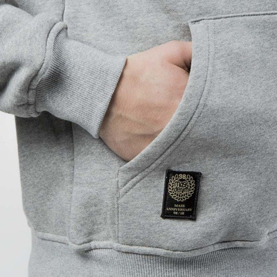 Mass DNM bluza Sweatshirt Hoody Marker - light heather grey