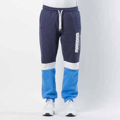 Mass DNM spodnie dresowe Respect Sweatpants - blue / navy