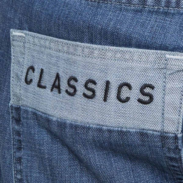 Mass DNM spodnie Demo Jeans Regular Fit - blue