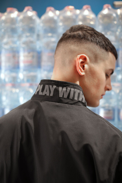 Kurtka Mass Denim Champ Track Jacket - czarna