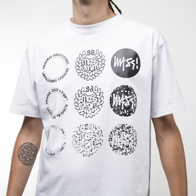 Mass Denim koszulka t-shirt Mind white