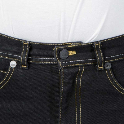 Mass DNM spodnie Jeans Tapered Fit V - black rinse