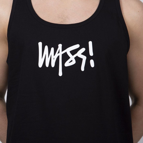 Mass DNM koszulka Signature Medium Logo Tank Top - black